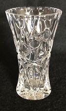 Cut Lead Crystal Lenox 4 InchesTall Bud Vase. Star and Pinwheel Design. Lovely picture