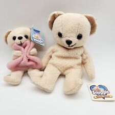 1999 & 2000 Snuggle Teddy Bear Plush Bean Bag 5 and 8 Inch Lever Brothers picture