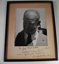 Dwight Eisenhower Signature Autograph Personal Note Picture Judge Elbert Tuttle picture