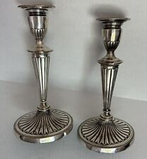 Antique England Silver Candle Holders Candlesticks Candelabras Hallmarked 11,25