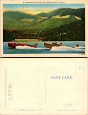 Speed boats on Lake Lure Western NC Postcards unused 51700 picture