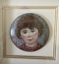 Edna Hibel Porcelain THOMAS Framed picture
