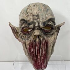 Scary Bloody Zombie Mask Costume Demon Adult Monster Halloween Cosplay Latex  picture