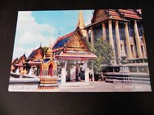 Bangkok Thailand Wat Phra Keo Emerald Budda Temple Postcard Early Thai Buddhist picture