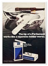 Parliament Cigarettes Tobacciana Vintage 1972 Full-Page Magazine Advertisement picture