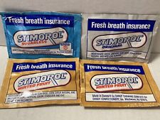 Vintage 1990's Denmark STIMOROL Fresh Breath Chewing Gum Lot of 4--NOS--Sealed picture