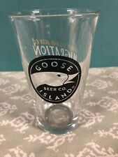 GOOSE ISLAND Brewing Co ~ Chicago, ILLINOIS Migration Week Beer Pint Glass picture