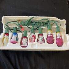 1984 Avon Victorian Style Christmas Lights Henry Ford Museum Glass Gallery WORKS picture