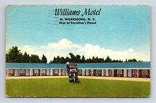 c1956 Williams Motel Wilkesboro North Carolina NC Roadside America Postcard picture