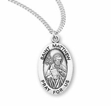 St. Matthew Sterling Silver Necklace picture