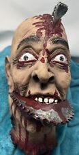 Severed Head Latex 13” Halloween Prop  Detailed Bloody Life Size Scary picture