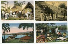 Vintage Postcard 1920s Costa Rica Limon Lot of 4 Various Rural Scenes Photo picture