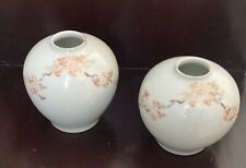 Fukagawa Arita Vintage Hand Painted Small Vases/Approximately 4