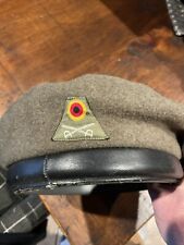 1960's WEST GERMAN PANZER TANKER (TANK) Padded Shaped w/BERET+PATCH Kircheis picture
