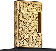 Classic lighter butane copper exquisitely carved vintage , Father's Day gift picture