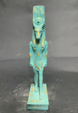 Khnum Statue God Egyptian ANCIENT EGYPTIAN Ancient ANTIQUE Rare Pharaonic BC picture