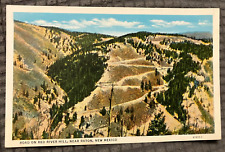 Antique Postcard - Road on Red River Hill near Raton, New Mexico - UNPOSTED picture