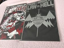 Pinhead vs Marshal Law Law In Hell # 1 2 Complete Set Epic 1993 Foil Hellraiser picture