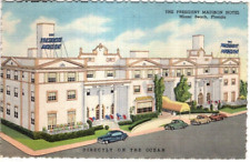 LINEN Postcard     THE PRESIDENT MADISON HOTEL  -  MIAMI BEACH, FLORIDA picture