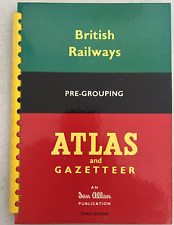 BRITISH RAILWAYS PRE-GROUPING ATLAS AND GAZETTEER. IAN ALLAN. UNDATED 1960'S. picture