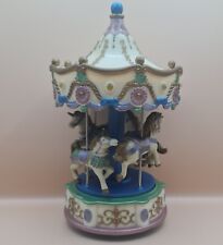 1996 Avon Magical Unicorn Carousel Music Box  picture