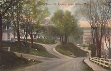  Postcard Bass Hill Looking Down Wilton ME  picture