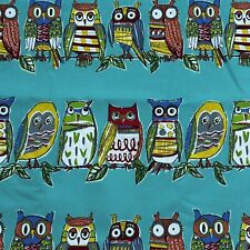 Berkshire Home Indoor Outdoor 2017 Colorful Owl Fabric 3+ yards picture