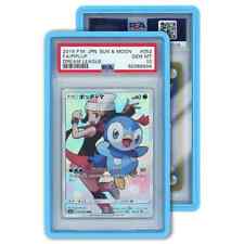 GradedGuard PSA Graded Card Protective Case Display Bumper -BLUE - NEW Pokemon picture