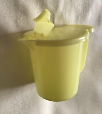 Vintage Tupperware Creamer Container  With Lid #574 Yellow picture