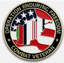 Operation Enduring Freedom OEF Combat Veteran Challenge Coin picture