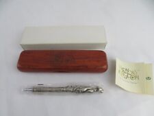 Harmony Kingdom Scratching Post Pewter Pen With Case HKPEN1 NOS picture