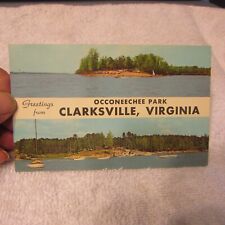 Greetings From Occoneechee Park Clarksville Virginia Postcard picture