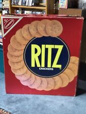 Huge Vintage Advertising Store Display Ritz Crackers Box  32”x30” Pop Art picture