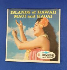Vintage Sawyer's A124 Islands of Hawaii Maui and Kauai view-master reels packet picture
