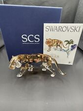 Swarovski 2011 SCS Tiger Endangered Wildlife Crystal Figurine 1003148 picture