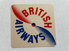 Vintage 1940-50's  British Airways Luggage Label picture