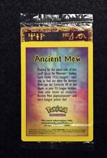 Mew Ancient Antique Pokemon Card Sealed Booster Cards Sealed Potential PSA 10 picture