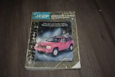 1984-1996 Jeep Wagoneer Comanche Cherokee repair manual Chilton NOTE CONDITION picture