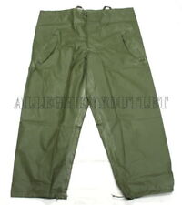 US MILITARY OD GREEN Lightweight WET WEATHER PANTS TROUSERS XS NIB picture