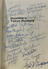 TOKYO DOOLITTLE RAIDERS SIGNED BOOK PSA DNA AN03048 X25 RARE 4/18/42 picture