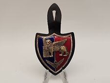 NATO Allied Air Forces Southern Europe Italy Metal and Enamel Shield Breast picture