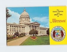 Postcard State Capitol & Great Seal of Missouri USA picture