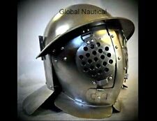 Medieval Gladiator Helmet Provocateur Model Battle Ready 18 gauge Armor Helmet picture