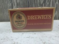 VNT 1967 Drewrys Beer Box 12 12oz Twist Top Cans Empty Cardboard 11.5x8.5x6.5 picture