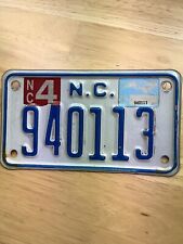 North Carolina NC Motorcycle License Plate Tag 2005 #940113 Transportation DMV picture