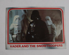 1980 Topps Star Wars ESB #50 Vader And The Snowtroopers Darth Vader Sith Lord picture