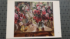 Soviet Postcard 1979 Gerasimov Герасимов Roses 1940 Russian Art picture