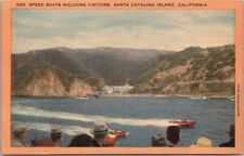 c1940s CATALINA ISLAND California LINEN Postcard 