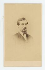 Antique ID'd CDV c1860s Man Named John Koller With Goatee Beard Baltimore, MD picture