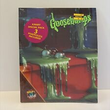Vintage Goosebumps School Folder Kmart Special 3 Pack SEALED Retro Halloween picture